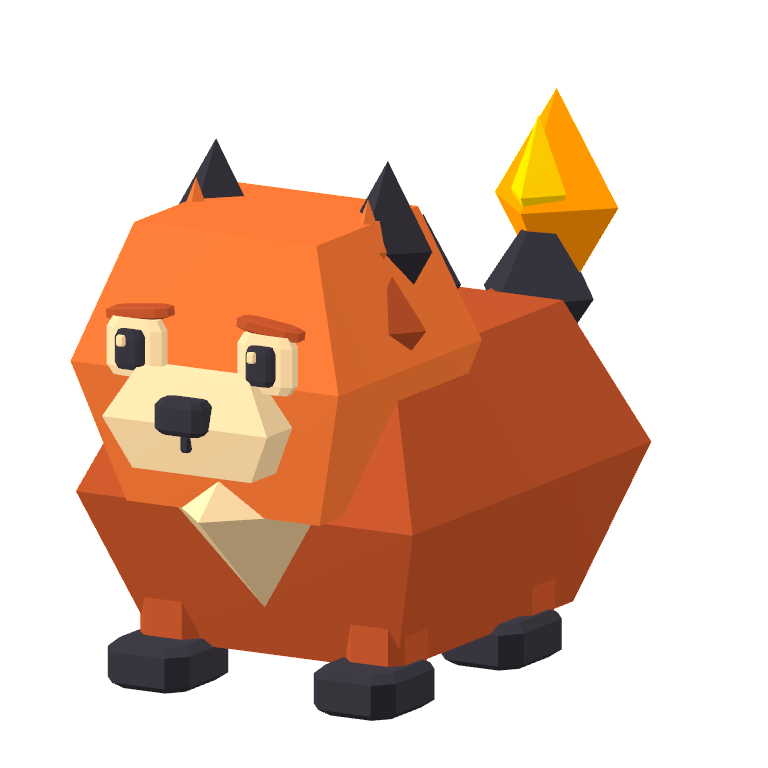 Cinder’s in-game 3D model